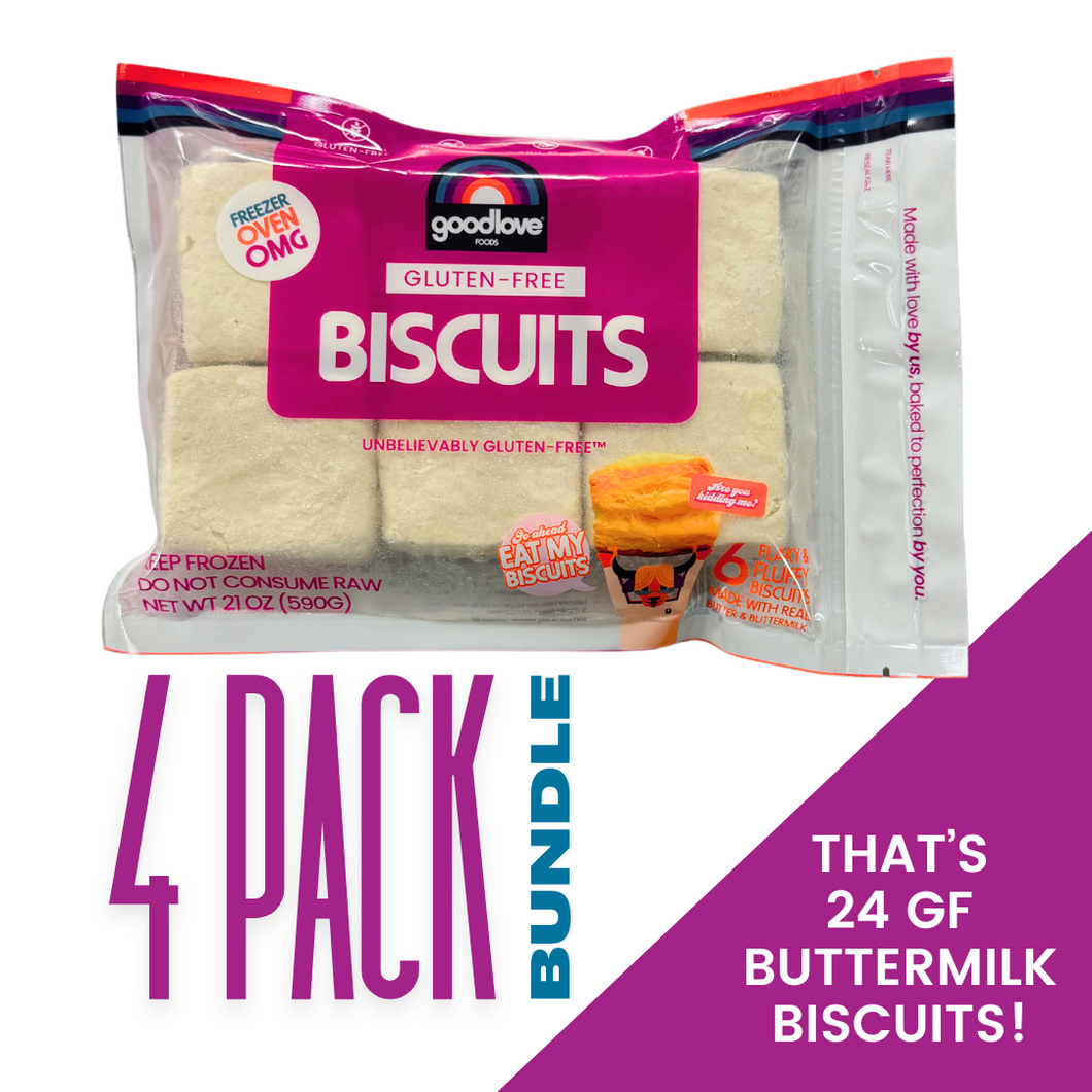 BUTTERMILK BISCUITS 4 PACK