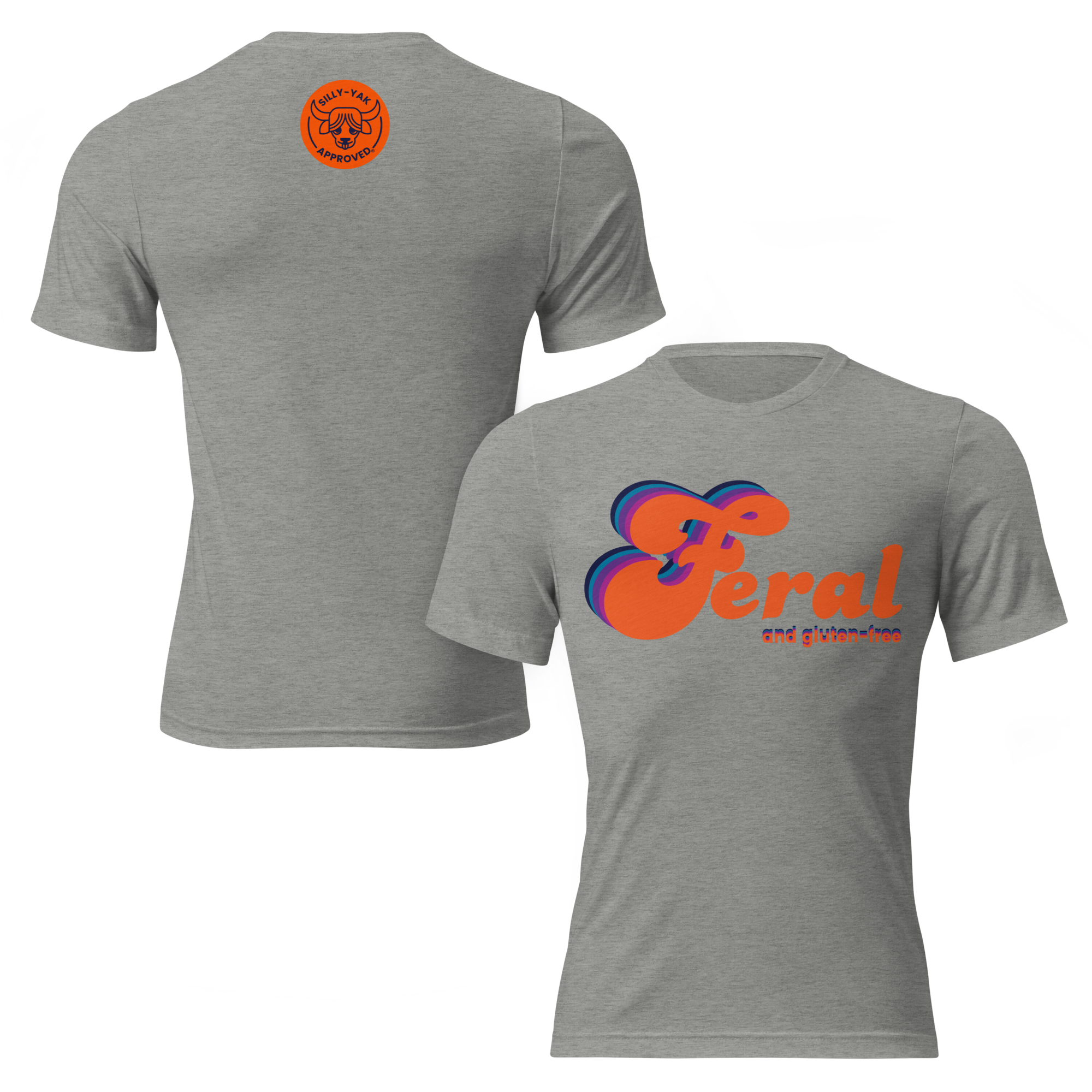 FERAL & Gluten-Free Soft, Comfy Tri-Blend Tee