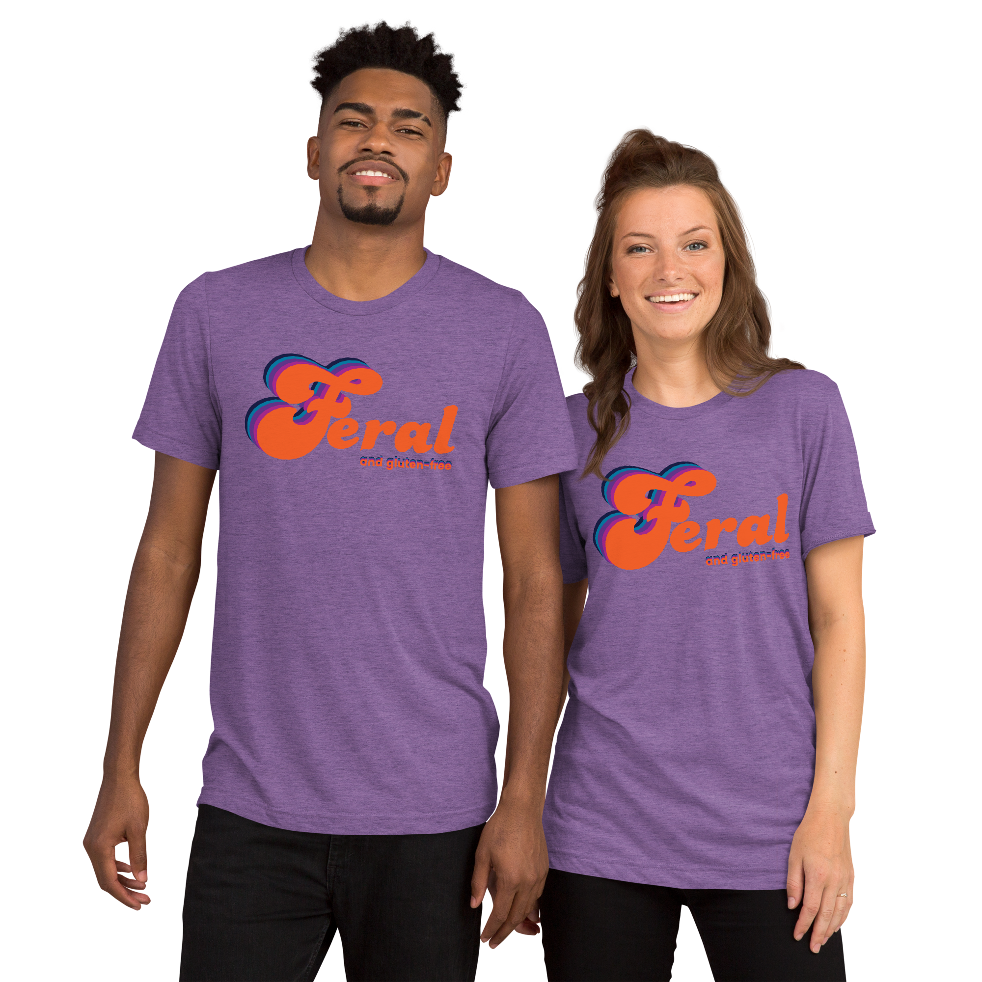 FERAL & Gluten-Free Soft, Comfy Tri-Blend Tee