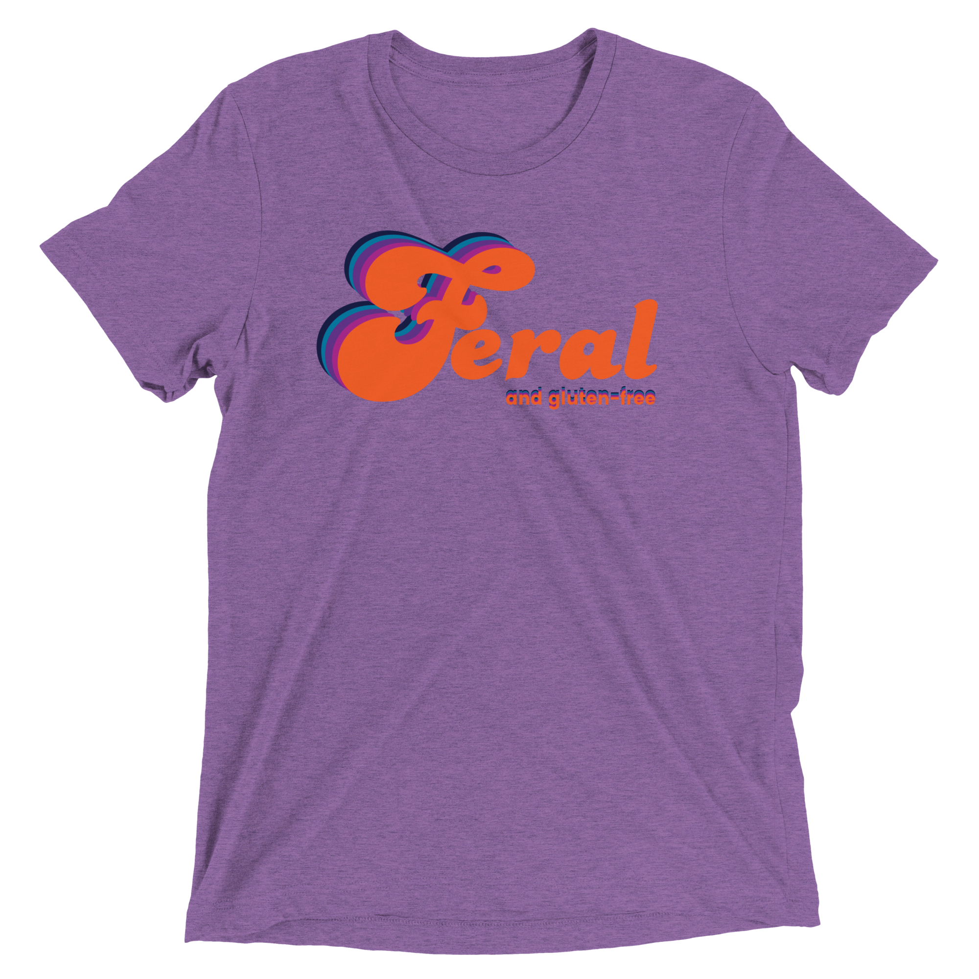 FERAL & Gluten-Free Soft, Comfy Tri-Blend Tee