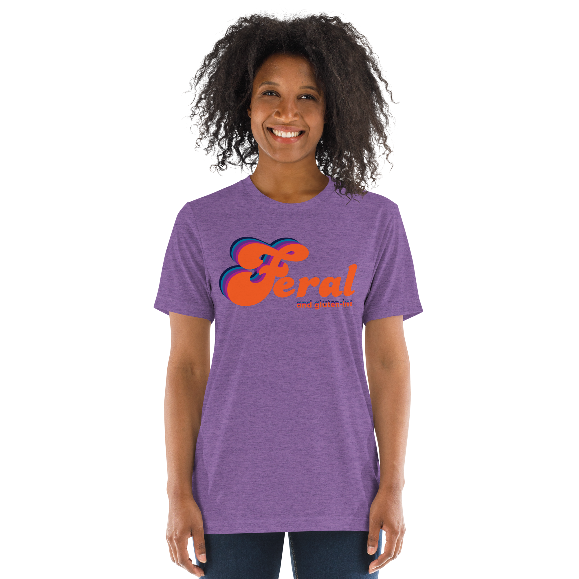 FERAL & Gluten-Free Soft, Comfy Tri-Blend Tee