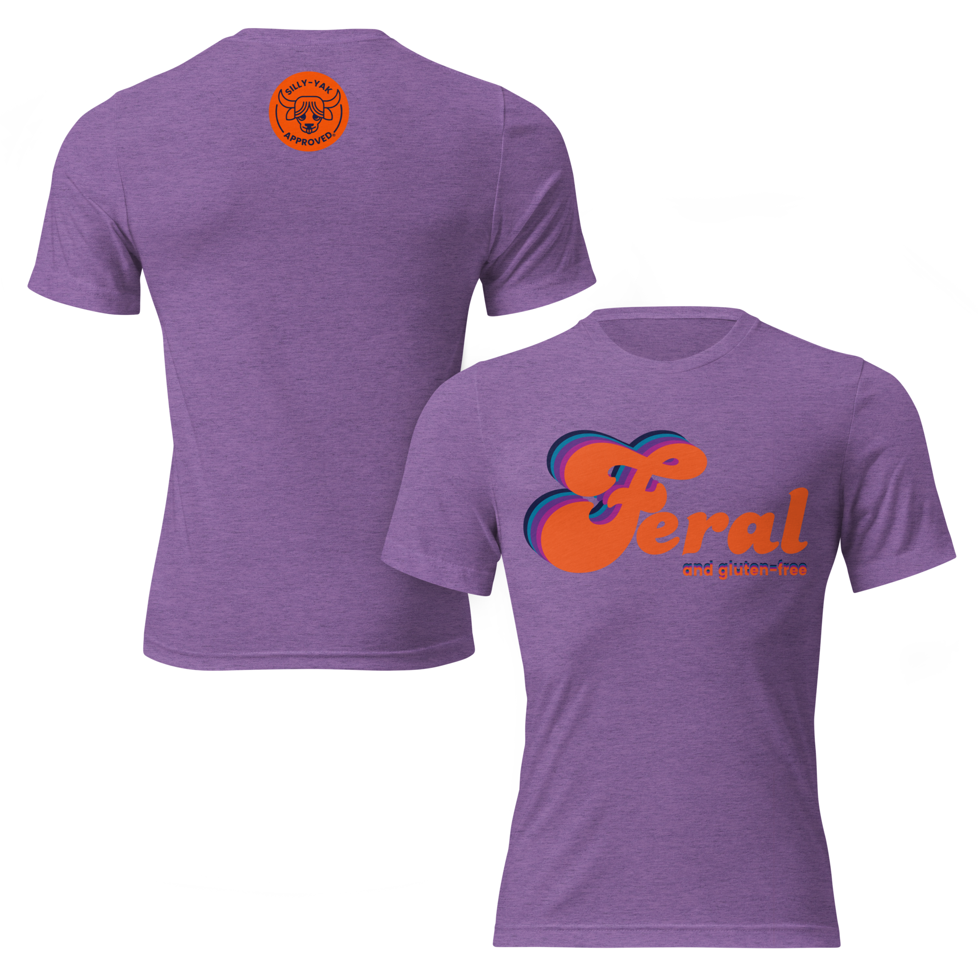 FERAL & Gluten-Free Soft, Comfy Tri-Blend Tee
